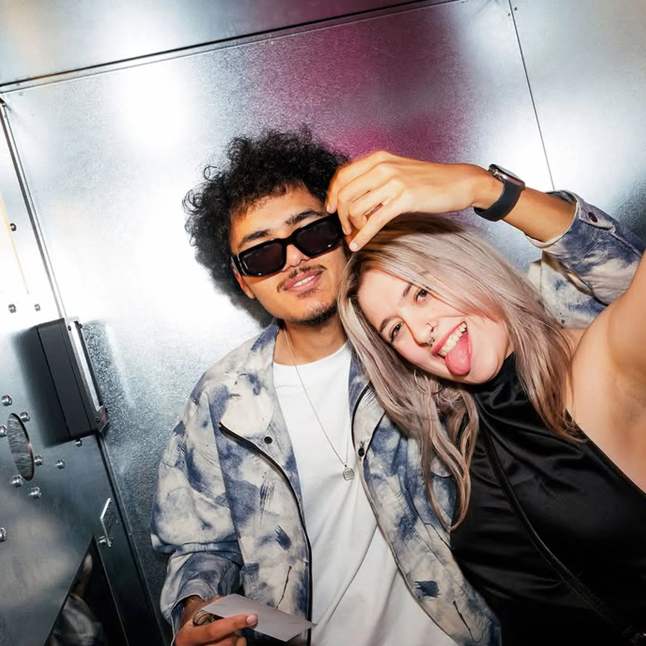 friends at a nightclub